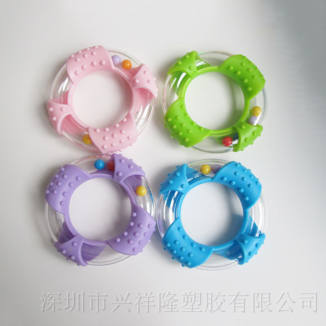 深圳市兴祥隆塑胶有限公司-C61 80mm 包胶透明胶圈